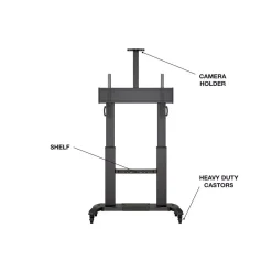 DPJ Workspace Bildschirm-Stativ Floorstand Dual Pillar 180 HD