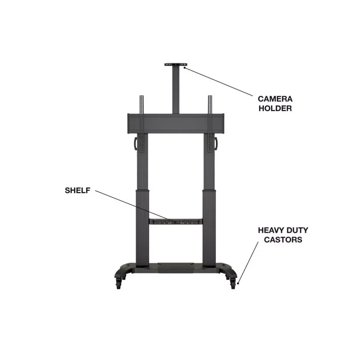 DPJ Workspace Bildschirm-Stativ Floorstand Dual Pillar 180 HD