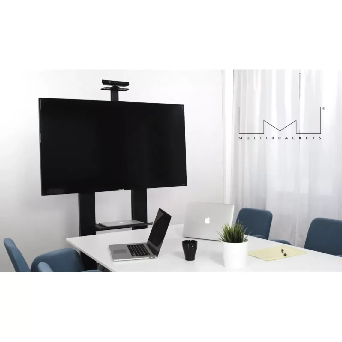 DPJ Workspace Bildschirm-Stativ Floorstand Dual Pillar 180 HD