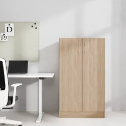 DPJ Workspace Büroschrank Modea - 3 Regalfächer, 132,5 cm hoch