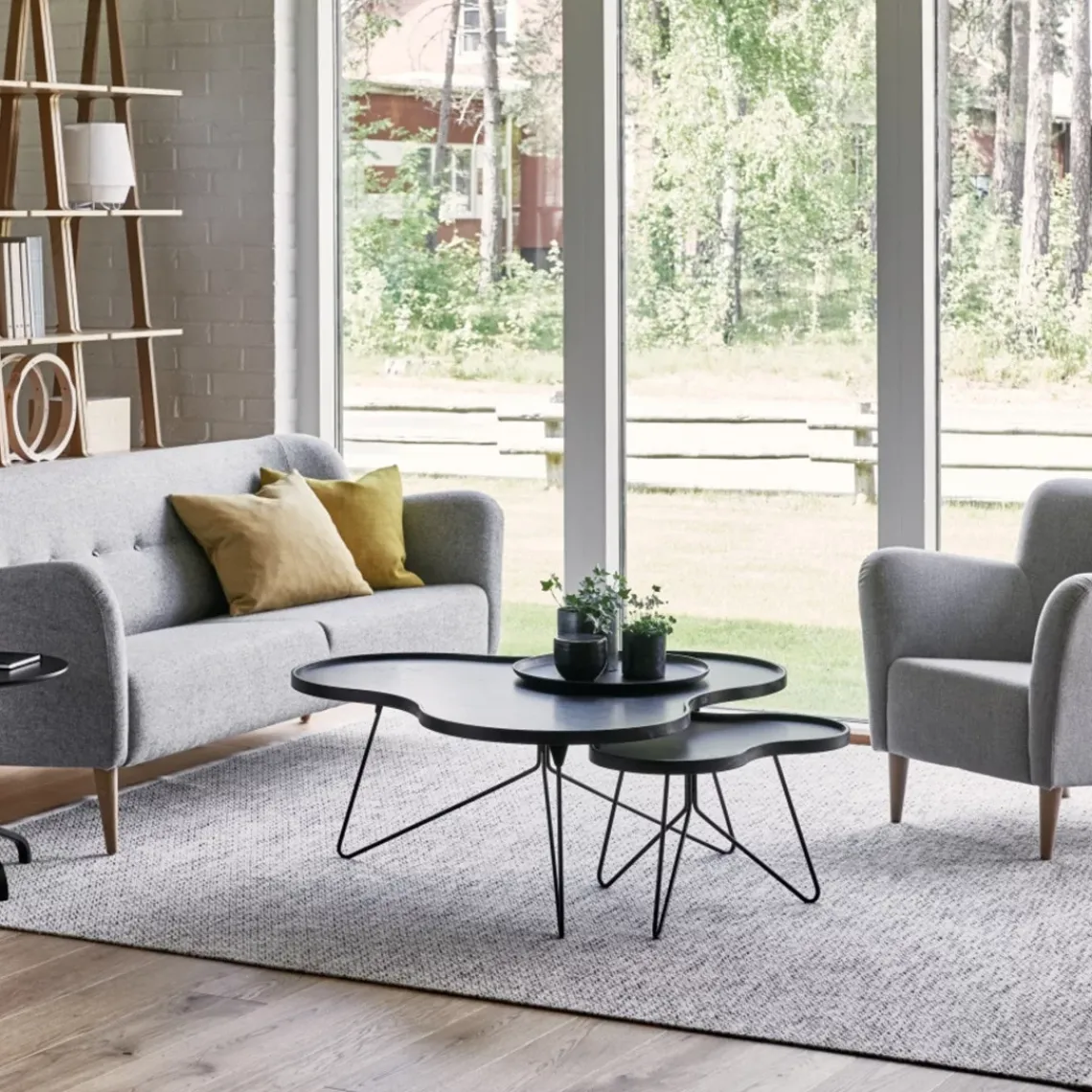 DPJ Workspace Couchtisch Flower Mono