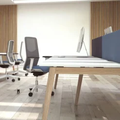 DPJ Workspace Doppel-Schreibtisch Nova Wood