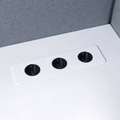 DPJ Workspace Einbausteckdose Slim 3