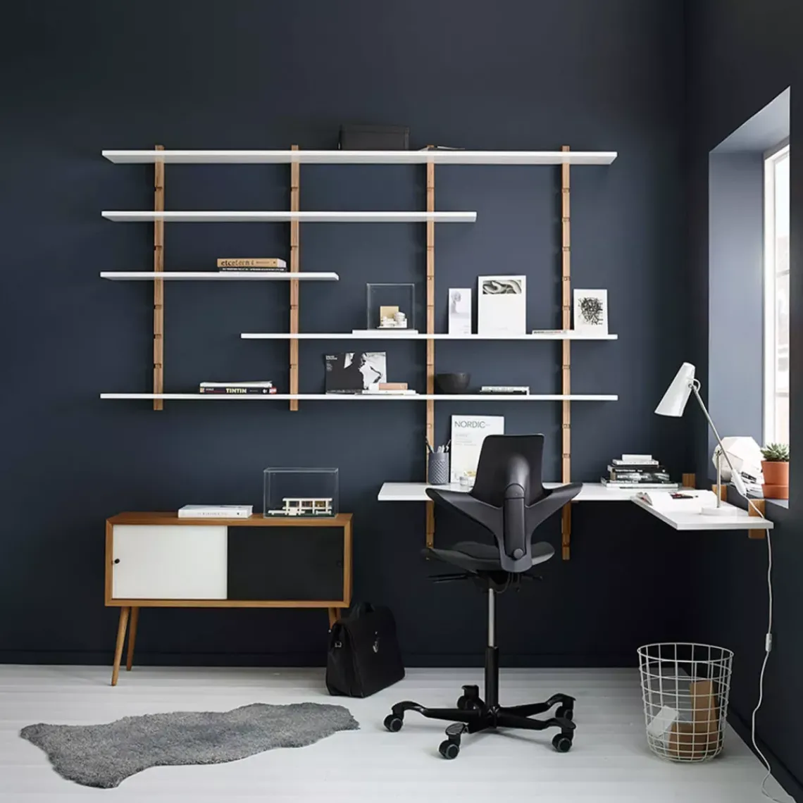 DPJ Workspace Ergonomischer Bürostuhl HÅG Capisco Puls 8010