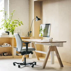 DPJ Workspace Ergonomischer Bürostuhl HÅG Creed 6004 - Hohe Rückenlehne