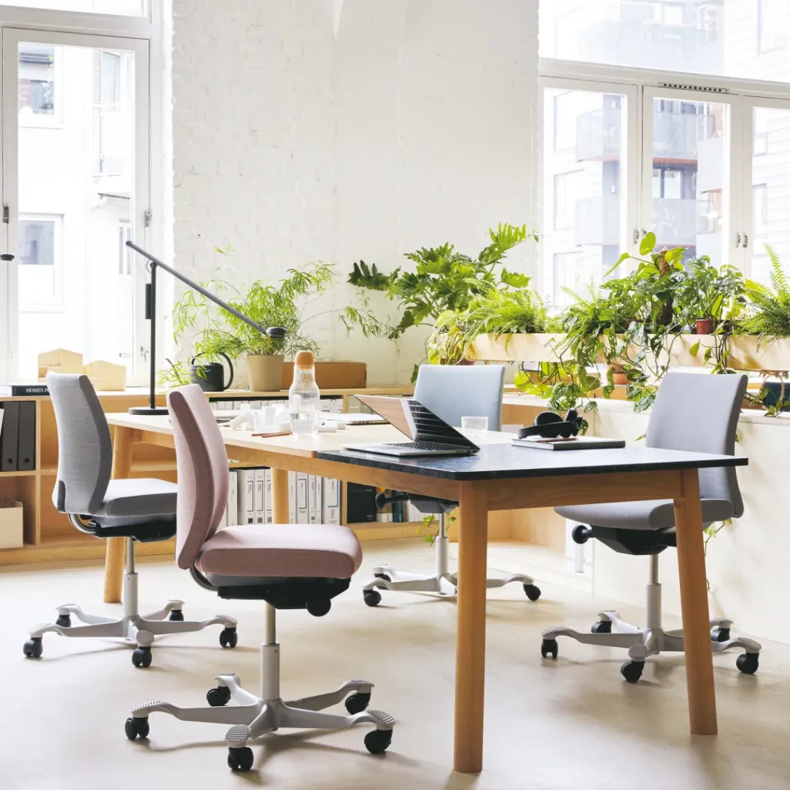 DPJ Workspace Ergonomischer Bürostuhl HÅG Creed 6002 - Niedrige Rückenlehne