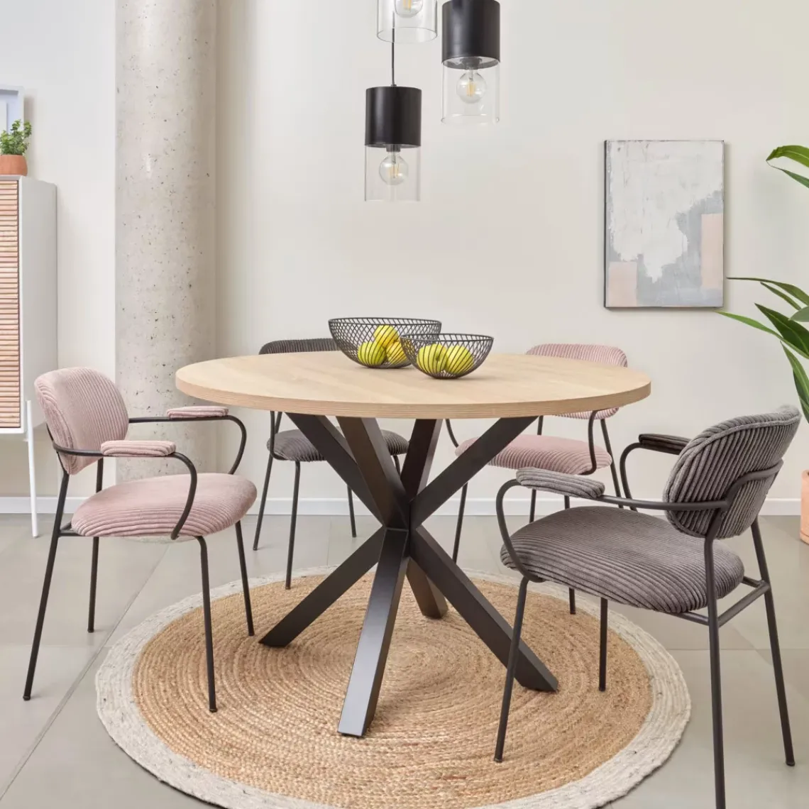 DPJ Workspace Esstisch A.R - Runde Tischplatte