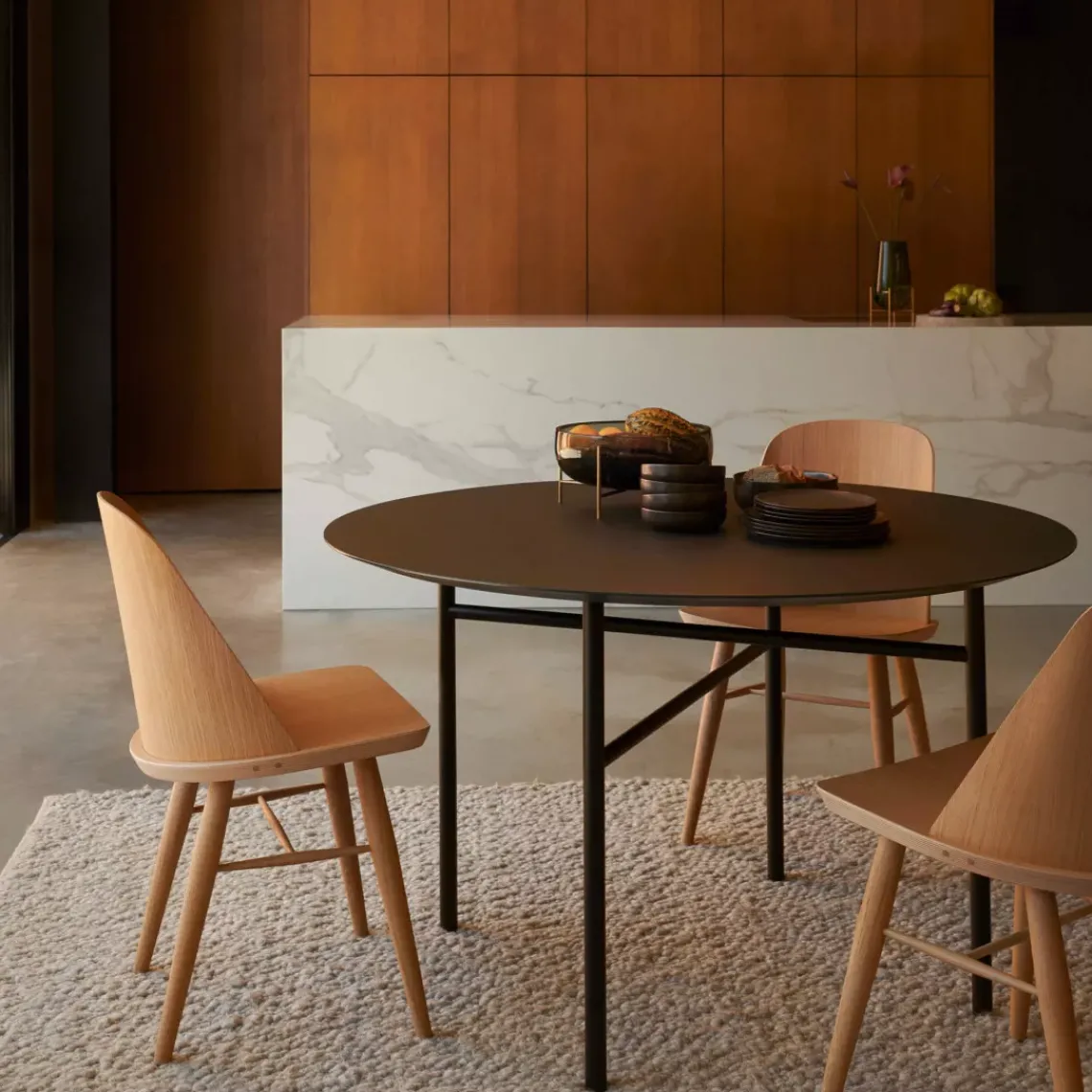 DPJ Workspace Esstisch Snaregade - Runde Tischplatte
