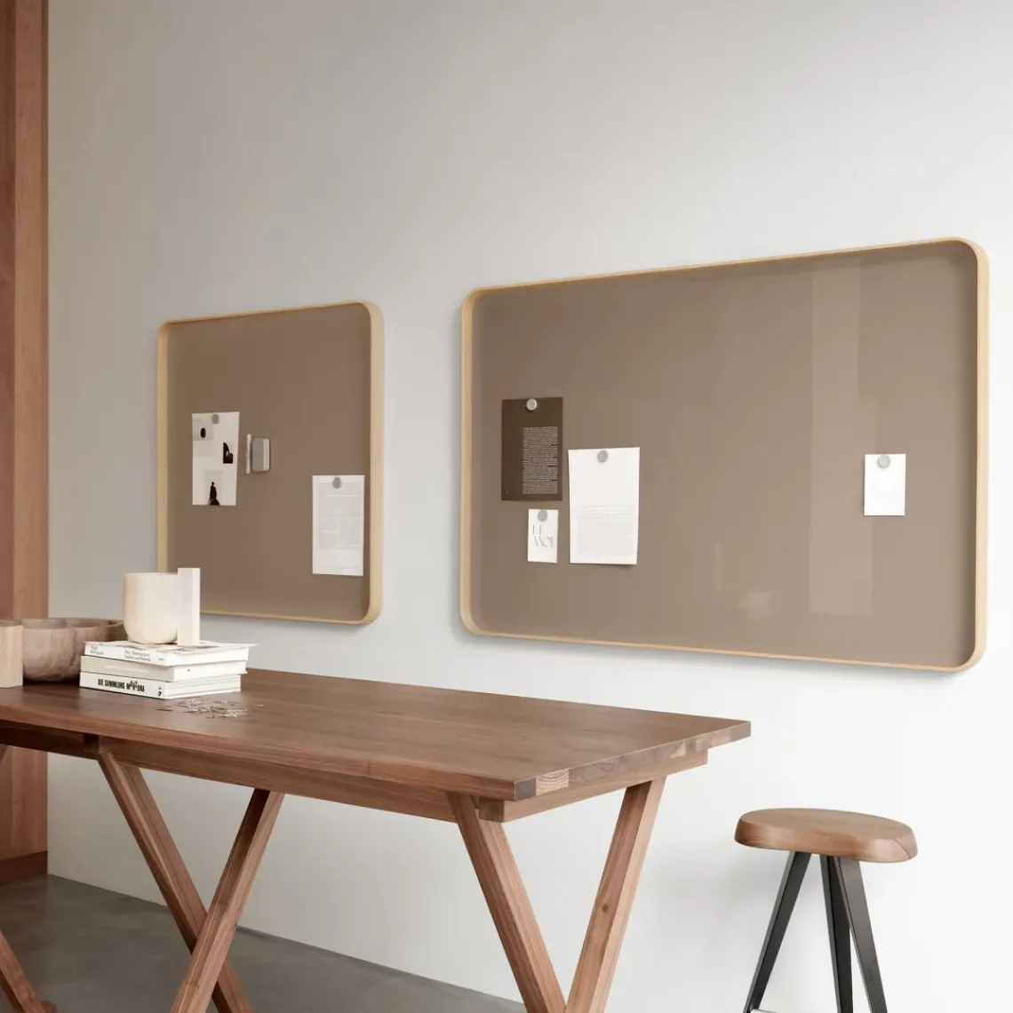 DPJ Workspace Glastafel Frame Wall