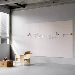 DPJ Workspace Glastafel Silk Wall - Matte Oberfläche