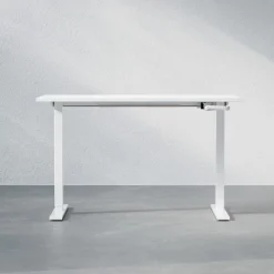 DPJ Workspace Höhenverstellbarer Schreibtisch - Standard mit kurbel