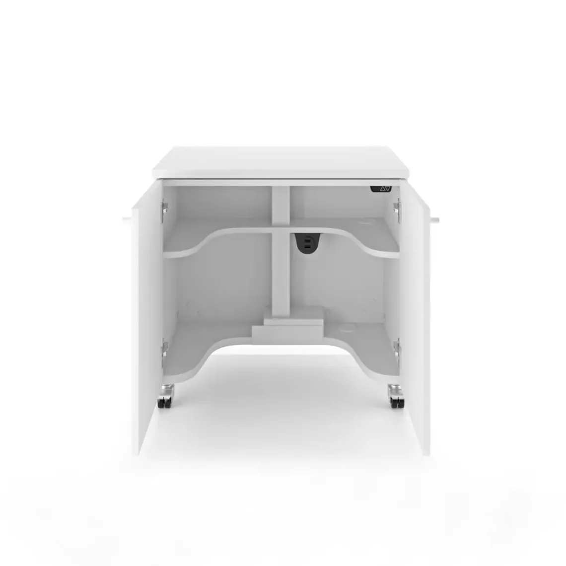 DPJ Workspace Höhenverstellbarer Schreibtisch/Schrank Point Swing