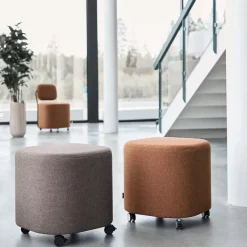 DPJ Workspace Hocker iQube - Mit Rädern