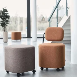 DPJ Workspace Hocker iQube - Mit Rädern