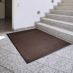 DPJ Workspace Klassischer waschbarer Eingangsteppich - Zweifarbig