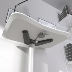 DPJ Workspace Kleiner höhenverstellbarer Schreibtisch - Mit Gasfeder