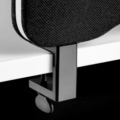 DPJ Workspace Klemmbeschläge Ease für Tischtrennwand Edge - An oder auf Tischplatte
