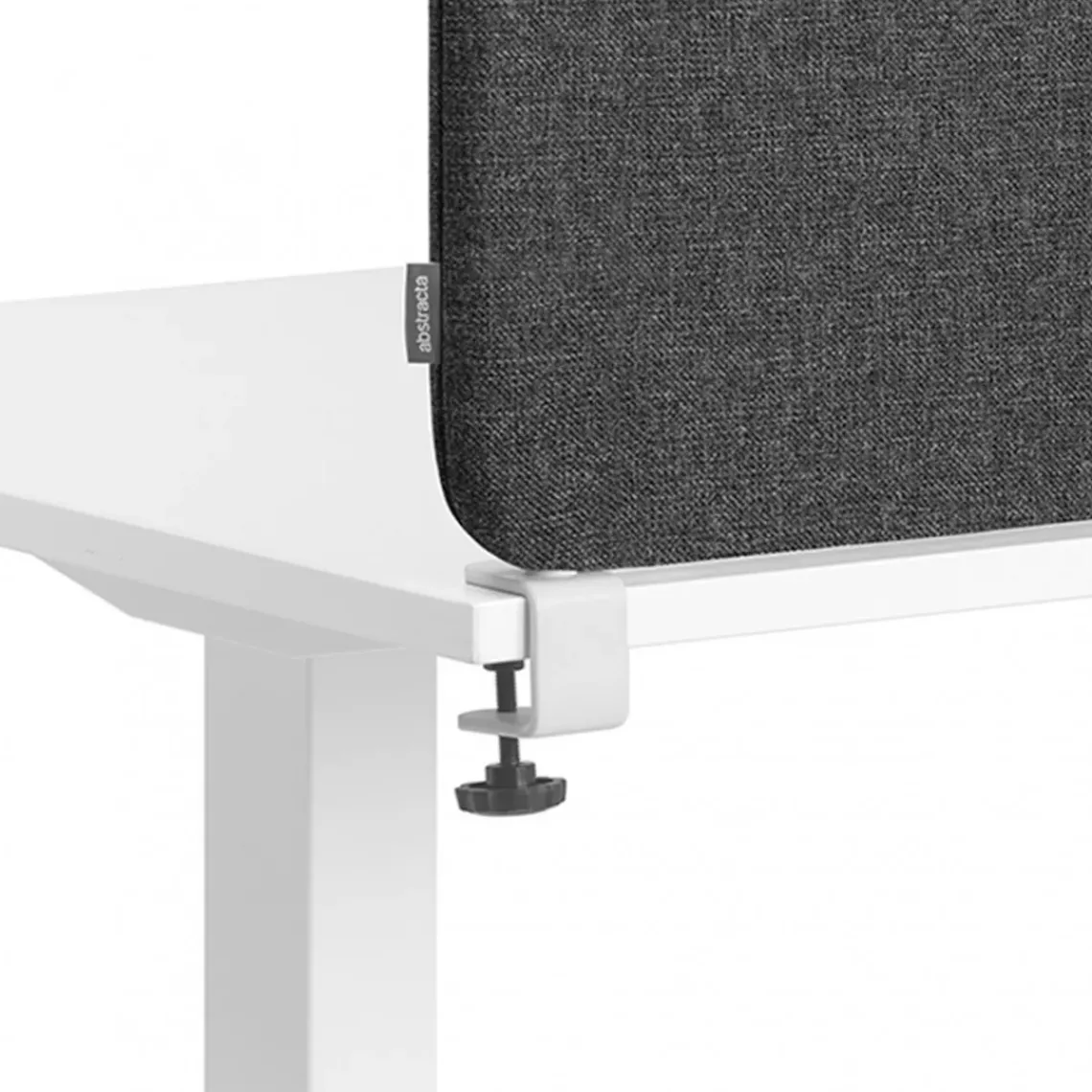 DPJ Workspace Klemmbeschläge für Tischtrennwand Softline - Über dem Tisch