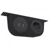 DPJ Workspace Konsole Powerdot Bracket Kit 03 - Inkl. Steckdose, 2 USB-A