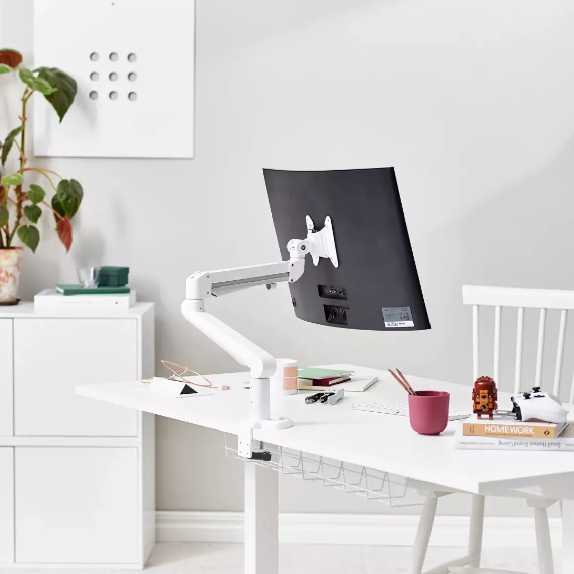 DPJ Workspace Monitorarm Elevate 50 - Mit Gasfeder, 3-8 kg