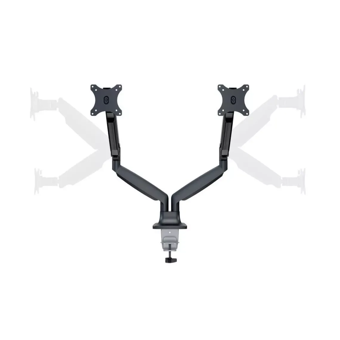 DPJ Workspace Monitorarm Gas Spring - Dual, Deskmount