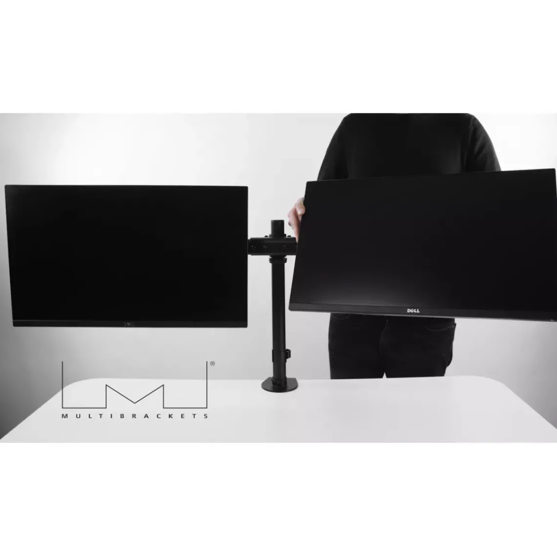 DPJ Workspace Monitorarm M Deskmount Basic Dual