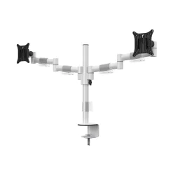 DPJ Workspace Monitorarm M VESA Deskmount Officeline Dual White