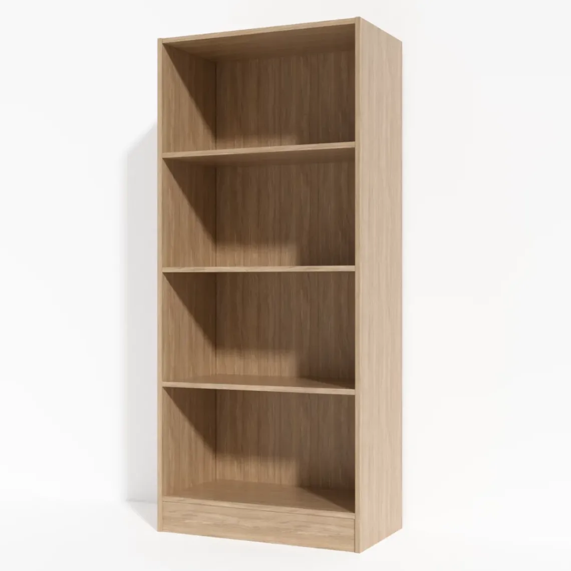 DPJ Workspace Offener Büroschrank Modea - 4 Regalfächer