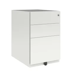 DPJ Workspace Rollcontainer Note Mobile - hoch, 3 Schubladen, 42 cm breit