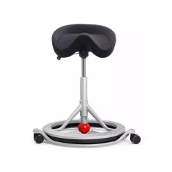 DPJ Workspace Sattelstuhl Back App mit Rollen