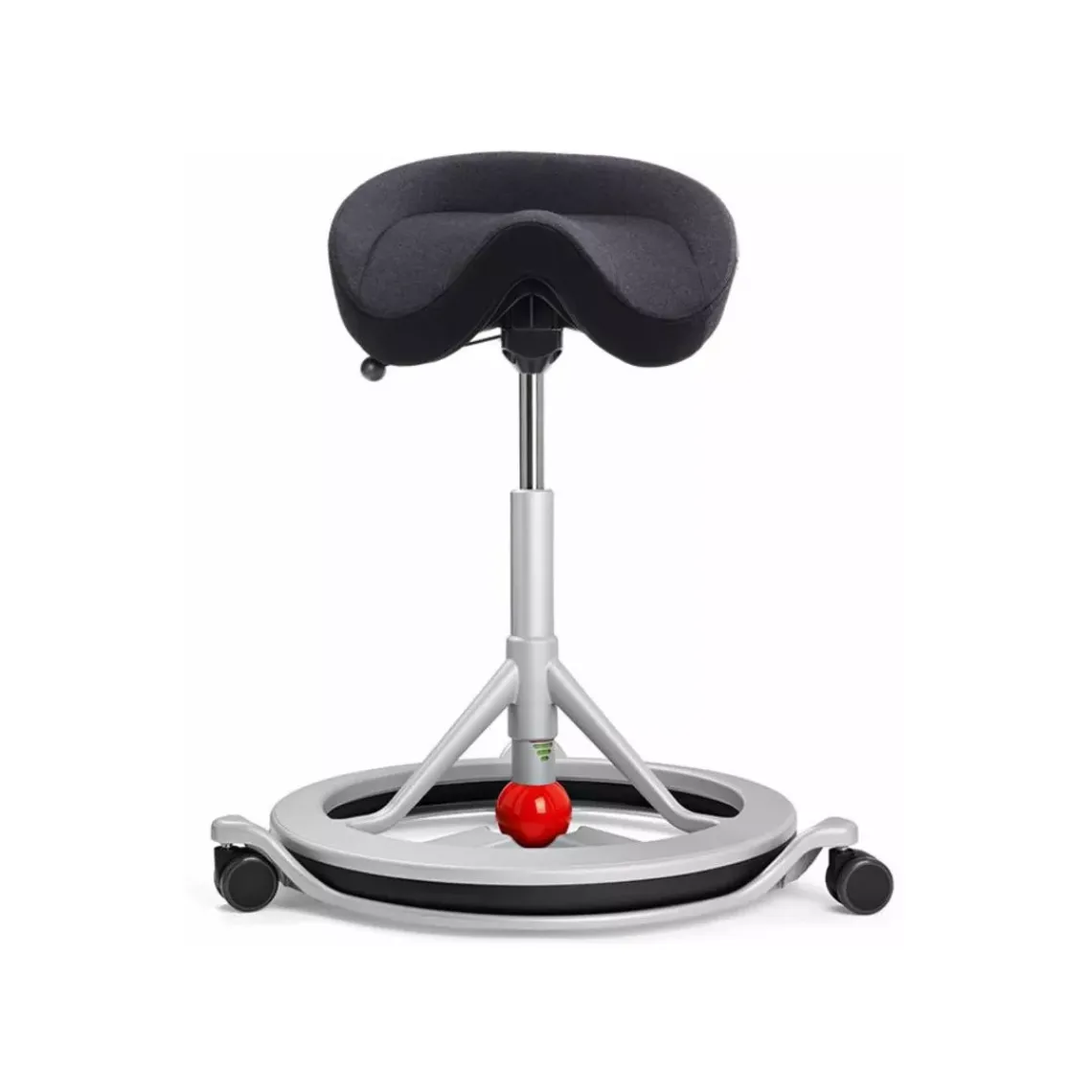 DPJ Workspace Sattelstuhl Back App mit Rollen
