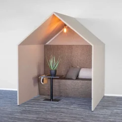 DPJ Workspace Schallabsorbierender Raum The Hut - Mit Kabelkanal
