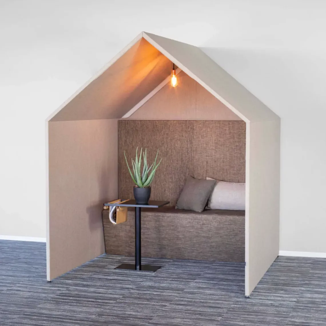 DPJ Workspace Schallabsorbierender Raum The Hut - Mit Kabelkanal