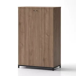 DPJ Workspace Schrank Crito - Mit Türen, 3 Regalböden