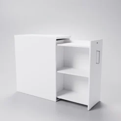 DPJ Workspace Seitenschrank Tower - 2 Regalböden, Rechts