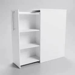 DPJ Workspace Seitenschrank Tower - 3 Regalböden, Links