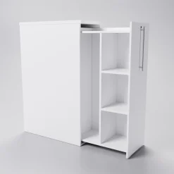 DPJ Workspace Seitenschrank Tower - 3+1 Regalböden, Rechts