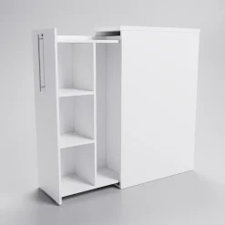 DPJ Workspace Seitenschrank Tower - 3+1 Regalböden, Links