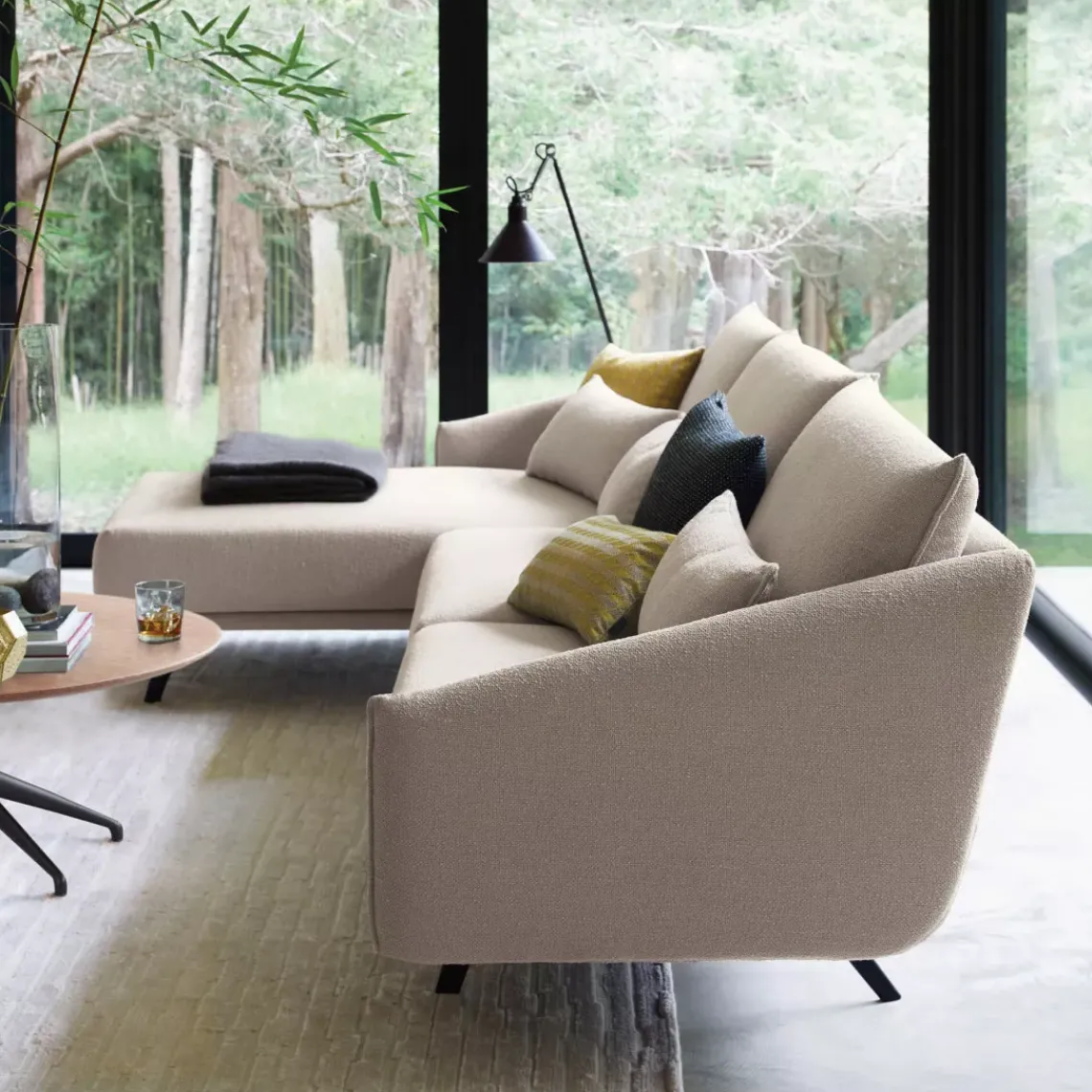 DPJ Workspace Sofa Costura - Mit Chaiselongue