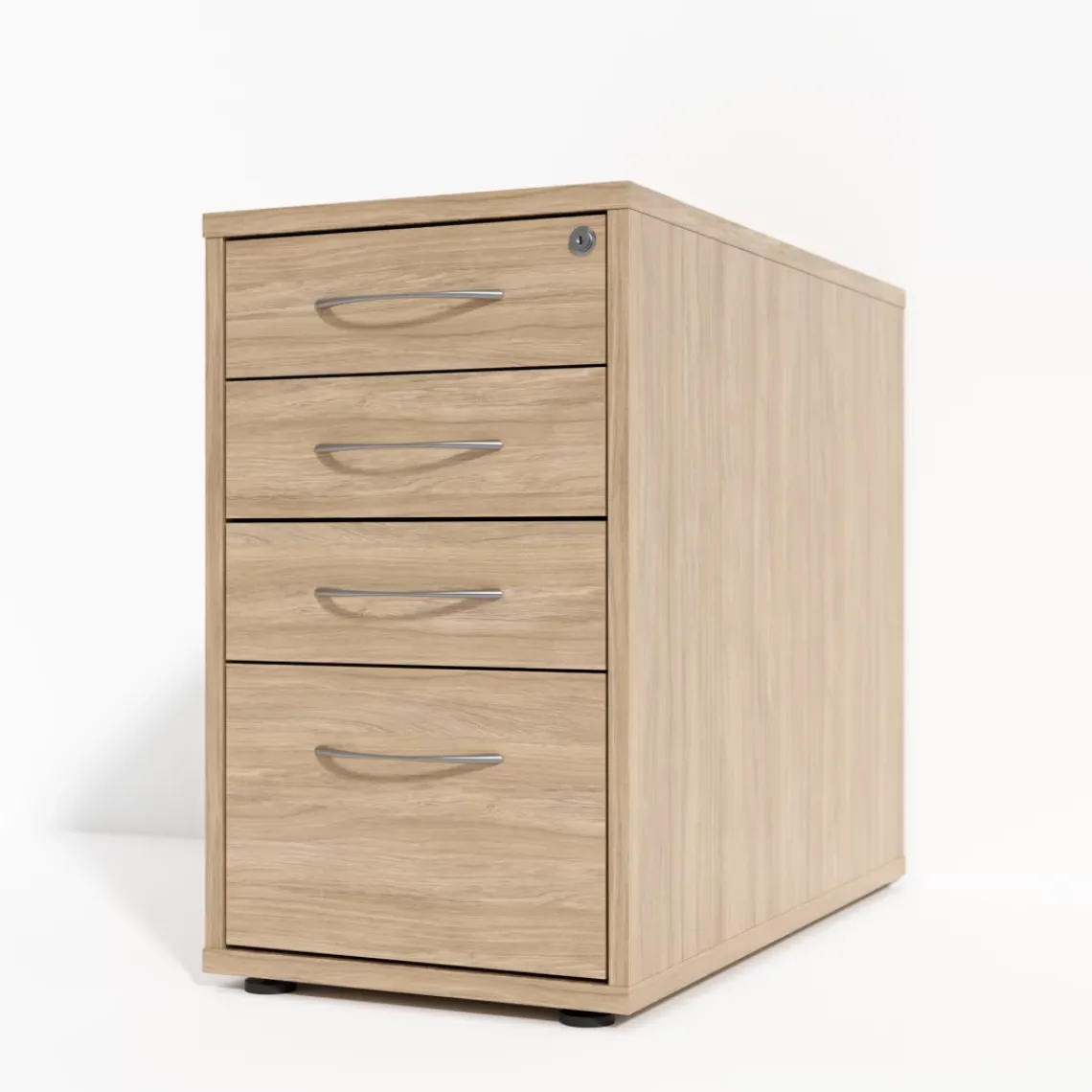 DPJ Workspace Standcontainer Modea - 3 Schubladen, 1 Hängeregister, 80 cm tief