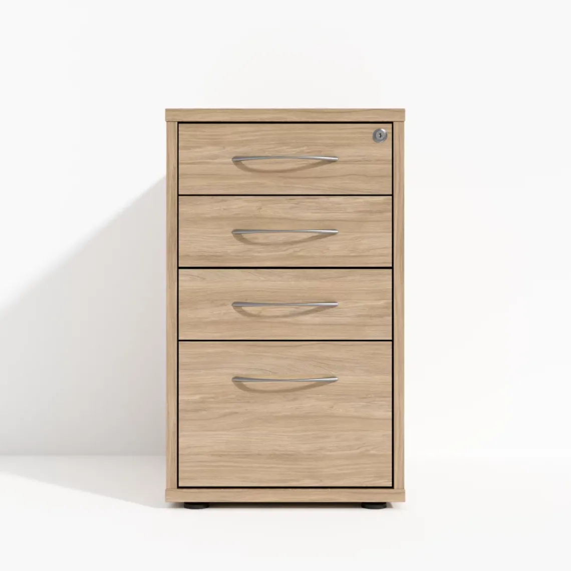 DPJ Workspace Standcontainer Modea - 3 Schubladen, 1 Hängeregister, 60 cm tief