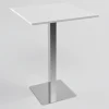 DPJ Workspace Stehtisch Kvadrat - Polierter Stahl