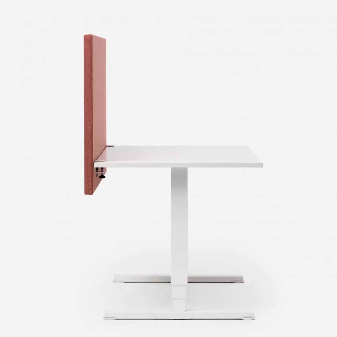 DPJ Workspace Tischtrennwand Dezibel - Mit geraden Ecken