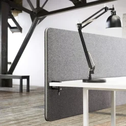 DPJ Workspace Tischtrennwand Edge - Frontmontiert, 70 cm