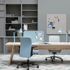 DPJ Workspace Tischtrennwand Mood Fabric Table