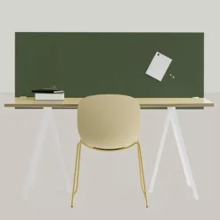 DPJ Workspace Tischtrennwand Optima 30 - Mit geraden Ecken