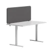 DPJ Workspace Tischtrennwand Softline 30 - 59 cm hoch über dem Tisch
