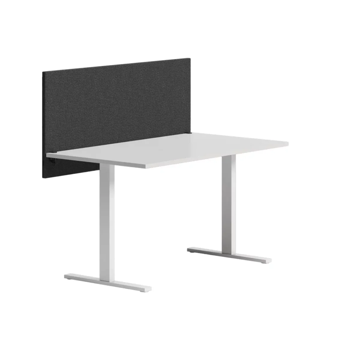 DPJ Workspace Tischtrennwand Soneo 30 - Komplettpaket mit Tischbeschlägen