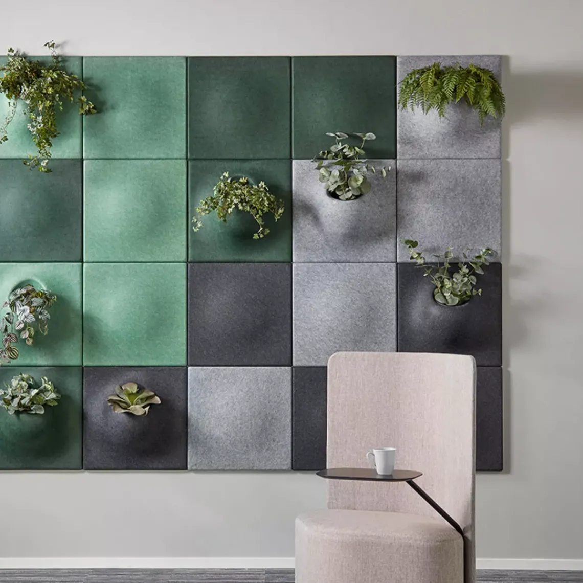 DPJ Workspace Wandabsorber PlantPanel