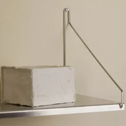 DPJ Workspace Wandregal Shelf - In Edelstahl